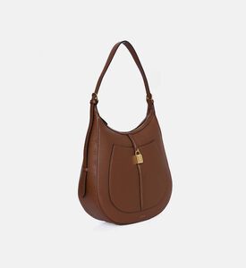 Leather Oversized Crescent Bag