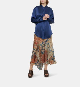 قميص سيلفينيس بياقة تونسية