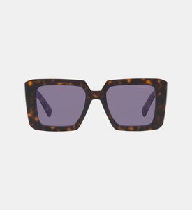 نظارة كبيرة بنقشة تورتويز شيل 51