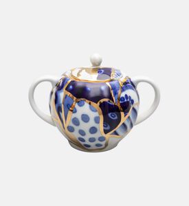Baikal Gold Porcelain Sugar Bowl