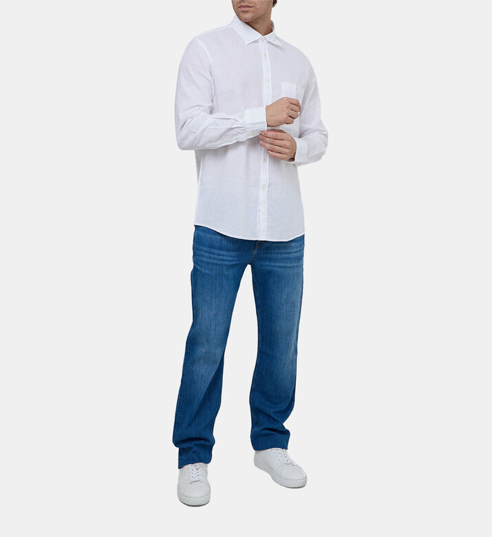 Linen Chest Pocket Shirt