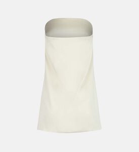 Sleeveless Bandeau Flowy Top