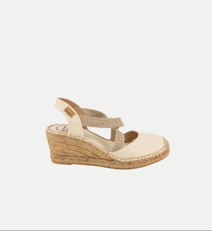 Saba-v Canvas High-wedge Espadrille