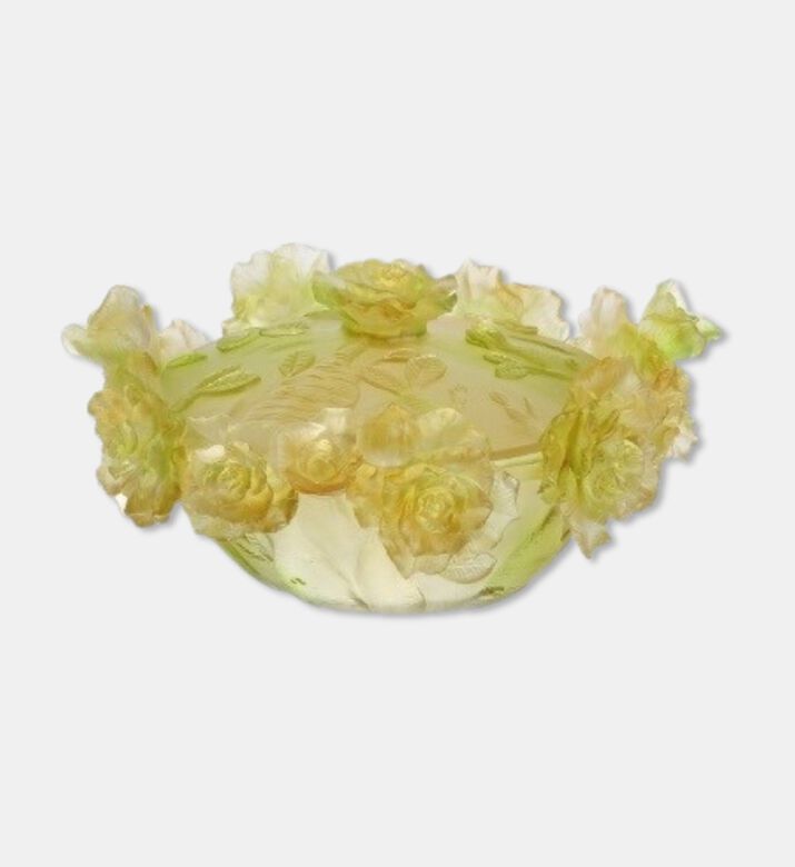 Cristal de Paris Candybox Rose Flower Amber, Packshot View