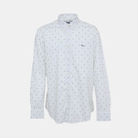 Cotton Micro Pattern Shirt