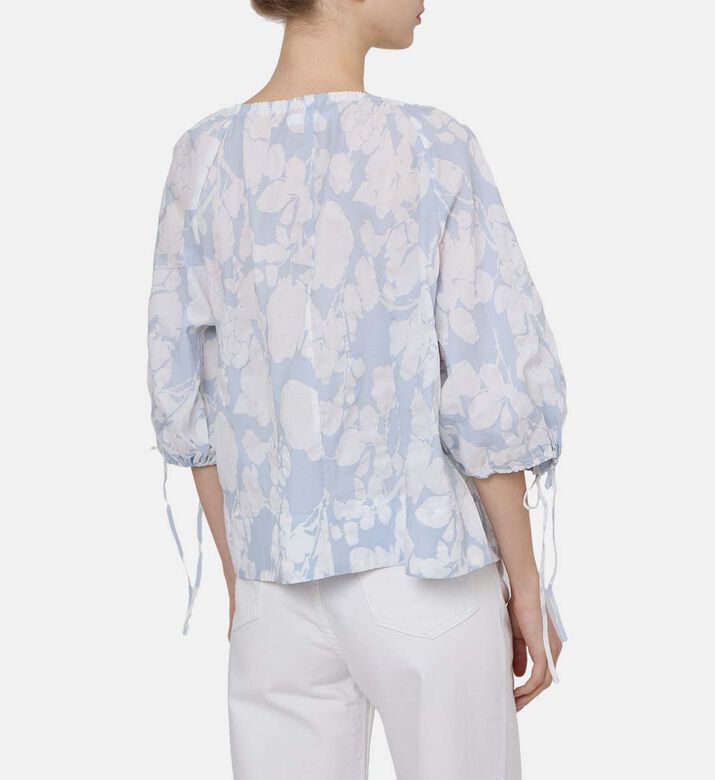 Samatera Printed Loose-fit Blouse