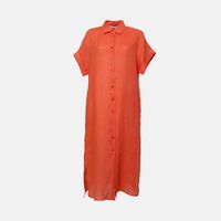 Short-sleeve Midi Dress