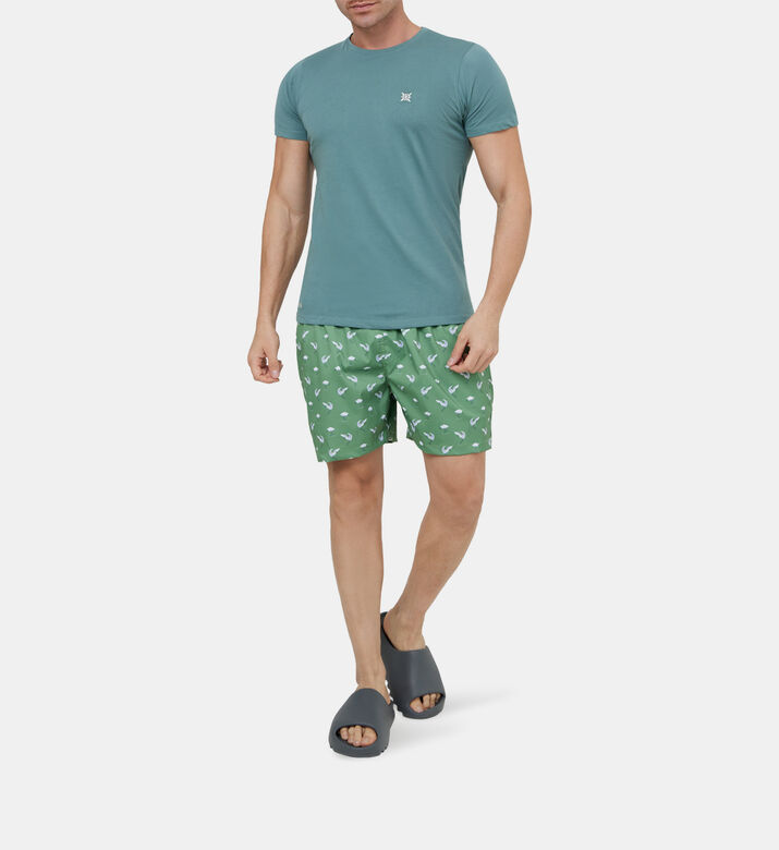 سروال سباحة لوكا بطبعة أوراق شجر سروال سباحة لوكا بطبعة أوراق شجر