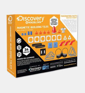 Discovery Toy Magnetic Tiles W Remote, Packshot View