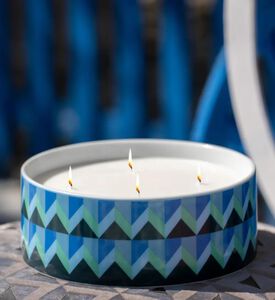 Silsal Candle Bahja Blue, Packshot View