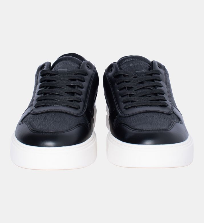 Low-top Lace-up Leather Shoes