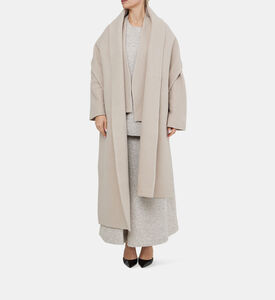 Tamuna Scarf Short Wool Coat Tamuna Scarf Short Wool Coat