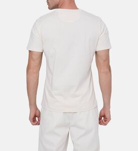 تيشيرت هيرتاج بقصة كلاسيكية بتوقيع العلامة