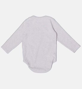 Bobo Choses Abstract Dog-print Shoulder Snaps Long-sleeve Bodysuit, Packshot View