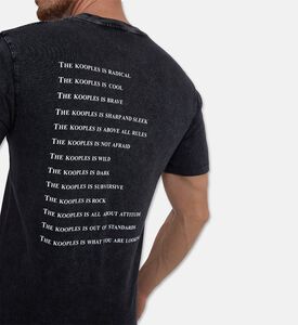 The Kooples Logo-appliqu&eacute; T-shirt, Model View