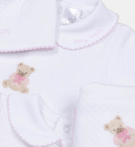 Heart Bear Pattern 3-piece Set Heart Bear Pattern 3-piece Set