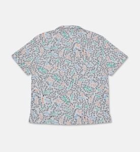 M S G M All-over Logo-print Button Closure Shirt, Packshot View