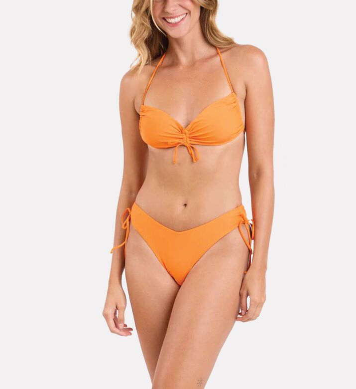 Rio De Sol Side-tie Bikini Bottoms, Model View