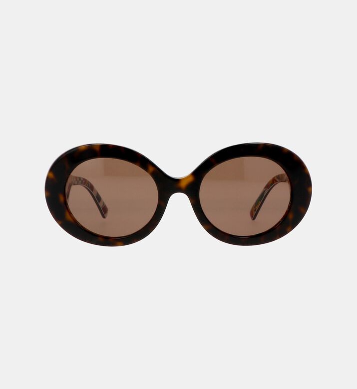 Round Tortoiseshell Sunglasses 51