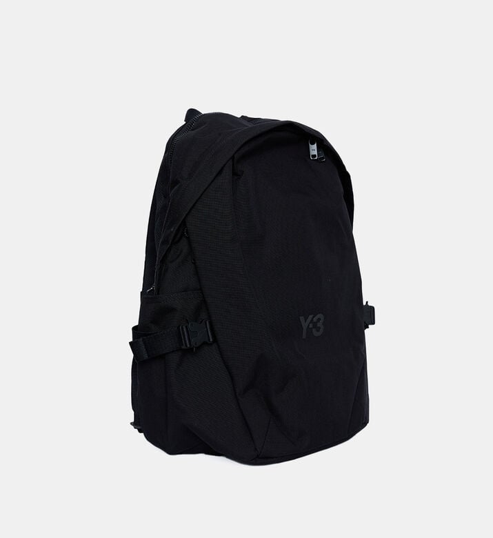 Buckle Closure Logo-print Backpack