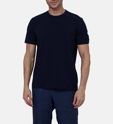 Plain Cotton Blend T-shirt