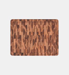 Inverted Wood Barbeque Board - 45 X 35 Cm