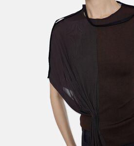 Christopher Esber Knit Two-tone Sleeveless Top, Model View