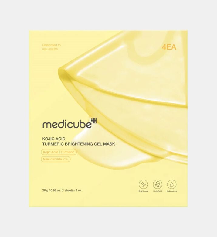 Medicube Kojic Acid Turmeric Brightening Gel Mask, Packshot View