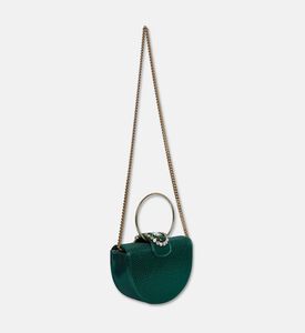 Gedebe Circular Top Handle Bag, Green, Packshot View
