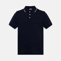 Cotton Contrast Trims Polo Shirt