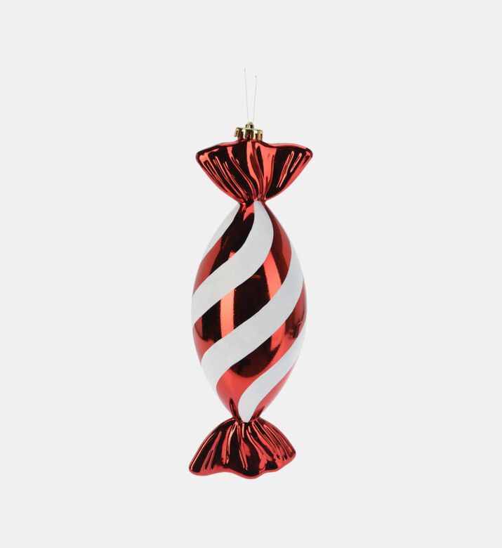 Home Deco and More Xmas Ball Candy 30cm Red, Packshot View