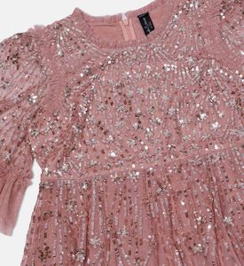 Comet Sequined Flared Dress