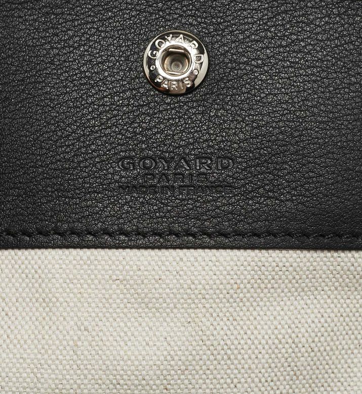 حقيبة يد سانت لويس من غويار بقماش غوياردين مطلي وجلد مملوكة مسبقًا