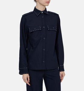 Taskam Single-button Closure Shirt
