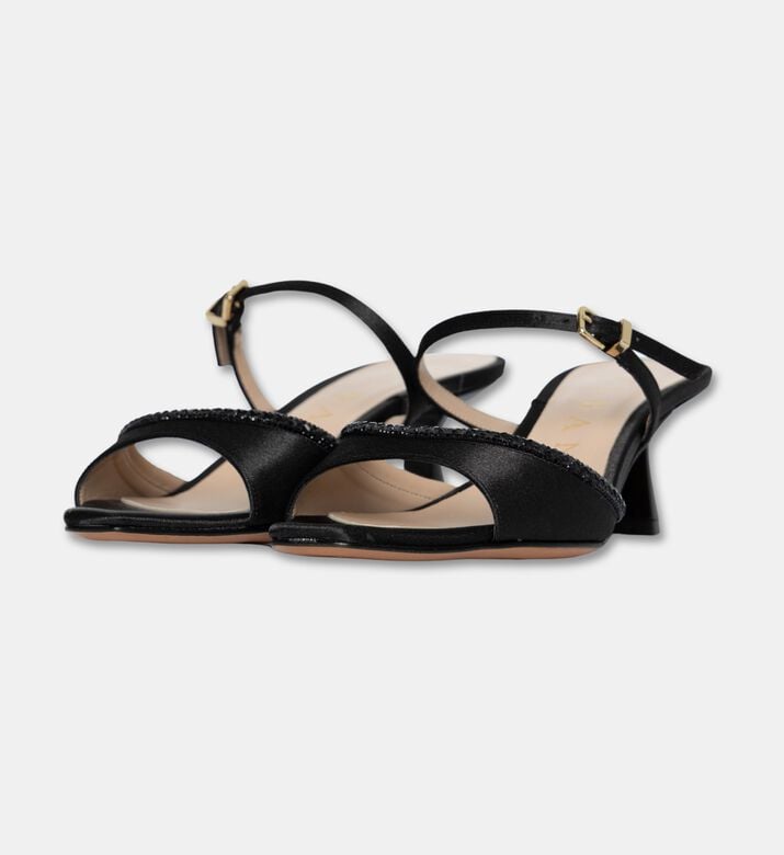 Albano Shoes Raso Satin, Black, Eu-41, Packshot View