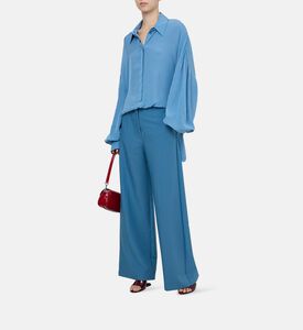 Puffy Sleeves Long-sleeve Shirt