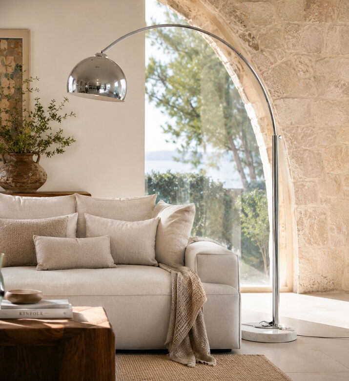 Home Deco and More Moon 3-pin Floor Lamp, Packshot View