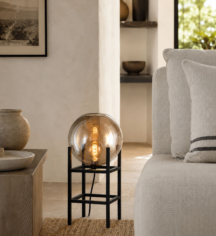 Masterlight Balaton Glass Table Lamp, Packshot View