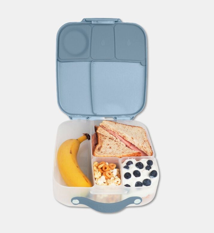 B.Box Multi-compartment Bento Lunchbox, Blue, Packshot View