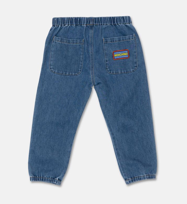 Moschino BKT Denim Elasticated Waist Trousers, Packshot View