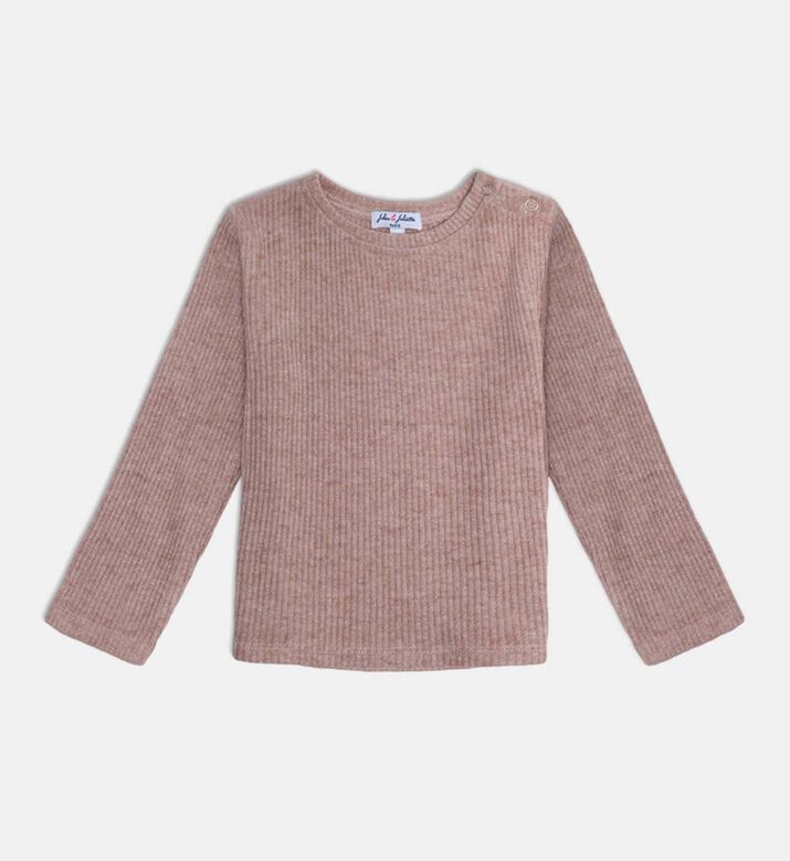 Jules and Juliette Paris Knit Snap Button Closure Top, Packshot View