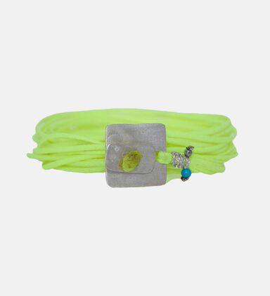 Yellow Multiple Tour Wrap Bracelet