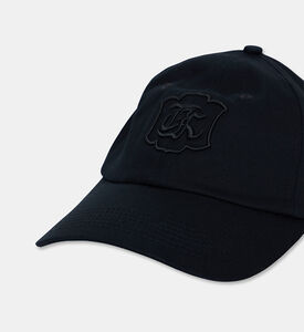 The Kooples Logo-embroidery Baseball Cap, Black, Packshot View