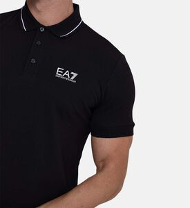 تيشيرت بولو بياقة بلمسة متباينة