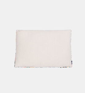 Home Deco and More Block Embroidered Printed Cushion, Packshot View