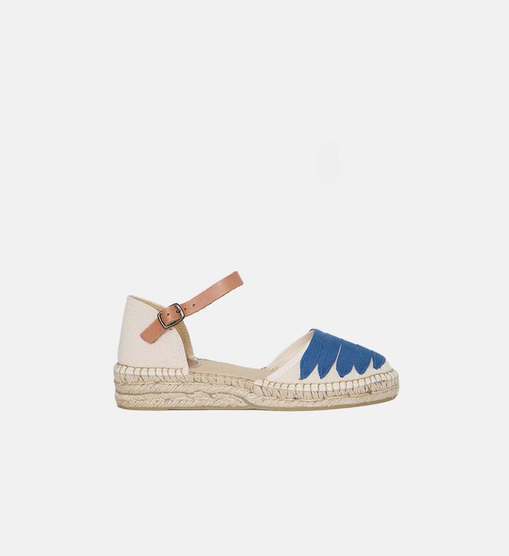 Floral Motif Sandals