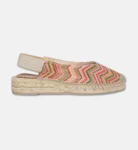 Salvi Multicolor Slingback Espadrilles, Packshot View