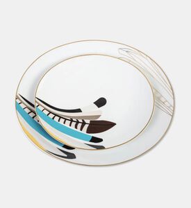 Silsal Sarb Platter, White, L, Packshot View