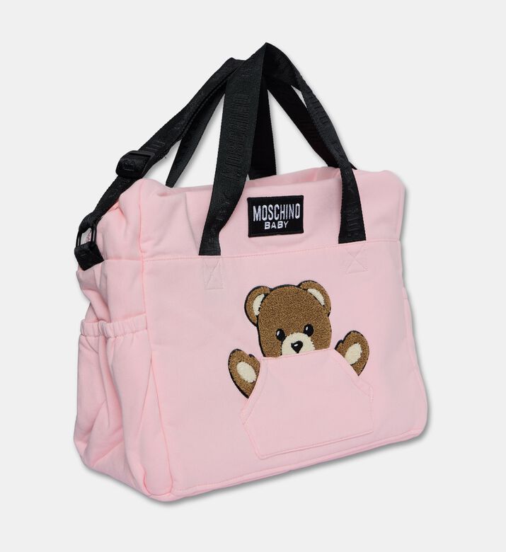 Moschino Kids Baby Changing Bag, Pink, Packshot View
