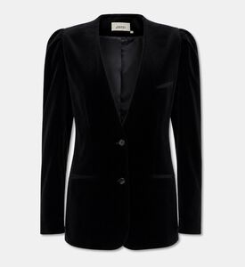 Isabel Marant Fereole Velvet Single-breasted Blazer, Packshot View